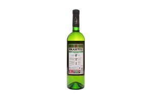 Вино натуральное белое сухое RKASITELI  12.5% 0.75л