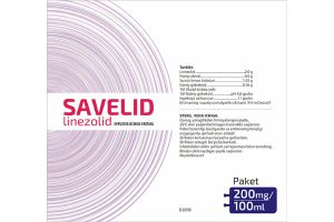 Савелид раствор для инфузий 200мг/100мл в полипропиленовом пакете №1