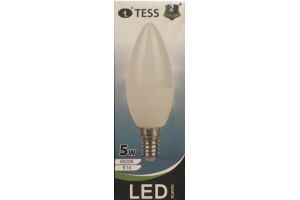 Лампа светодиодная T-C30 5Вт "TESS" E14 6500К (110-250В/50-60HZ)