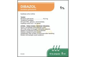 Дибазол раствор для инъекций 1% 5 мл №10