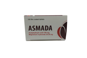 Асмада таблетки, покрытые пленочной оболочкой 150 мг+30.39 мг № 100