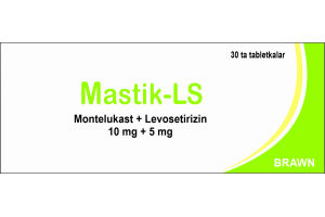 МАСТИК-ЛЦ таблетки 10 мг + 5 мг №30