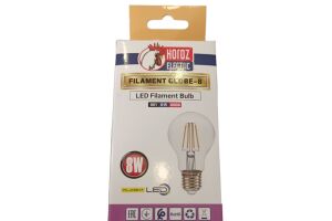 Лампа Led Filament globe-8  8W 4200K E27 220-240V