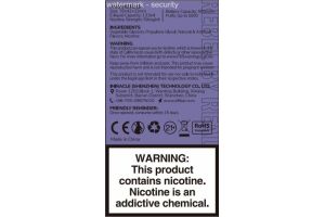 Электронная сигарета " ELF BAR" TE5000 GRAPE 13.5 ml 50 mg/ml