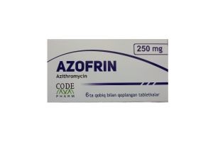 Азофрин таблетки покрытые оболочкой 250 мг № 6