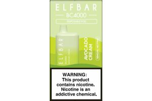 Электронная сигарета " ELF BAR" BC 4000 AVOCADO CREAM 11,5ml 50 mg/ml