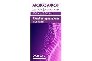 Моксафор раствор для инфузий 400 мг/250 мл  250 мл №1