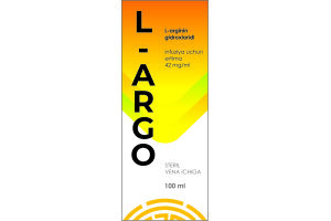 L-арго раствор для инфузий 42 мг/мл 100 мл №1