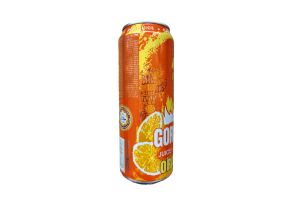 Напиток безалкогольный тонизирующий (энергетический) сильногазированный пастеризованный "Горилла с соком апельсина" (GORILLA ORANGE), 0.45 л