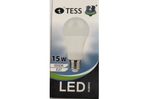 Лампа светодиодная T-A60 15 Вт "TESS" E27 6500К (110-250В/50-60HZ)