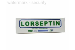 Лорсептин таблетки №100