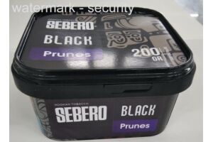 Табак для кальяна SEBERO Black "Prunes" 200 гр