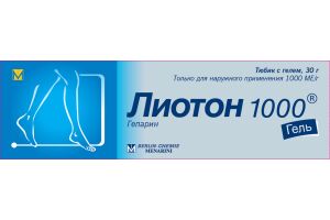 ЛИОТОН 1000 гель 30 г №1