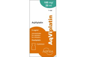 АкВиплатин концентрат для приготовления раствора для инфузий 5 мг/мл 20мл №1