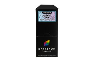 Табак для кальяна SPECTRUM ICE FRUIT GUM 100 г.