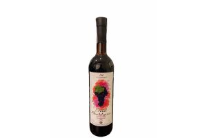 Вино красное сухое "Саперави" 12.5% 0.75л