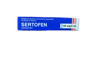 Сертофен раствор для инъекций/концентрат для приготовления раствора для инфузий 50мг/2мл №5