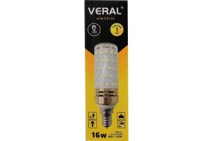 Лампа светодиодная VERAL VE-16W E14 6500K