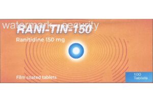 Рани-тин-150 Таблетки, покрытые пленочной оболочкой 150 мг №100
