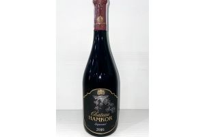 Вино виноградное натуральное красное сухое CHATEAU HAMKOR Saperavi 12% 0.75л