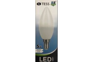 Лампа светодиодная T-C30 5Вт "TESS" E14 6500К (110-250В/50-60HZ)