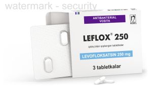 Лефлокс 250 таблетки, покрытые оболочкой №3