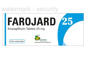 Фарожард 25 Таблетки, покрытые пленочной оболочкой 25 мг №30