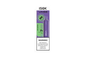 Электронная сигарета ISOK Vase  Grape Ice  600 2% 2ml