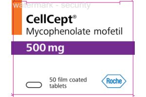Селлсепт, Таблетки, покрытые пленочной оболочкой, 500 мг №50