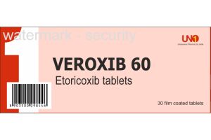 ВЕРОКСИБ 60, таблетки покрытые пленочной оболочкой 60 мг №30