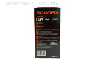 Светодиодная лампа LED SOMAFIX Bulb 12W 6500K SFX6191