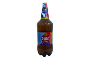 Пиво светлое фильтрованное Ceska Radost 4% 2.3л