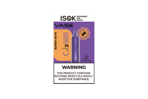 Электронные сигареты ISOK Vase Aloe Grape 600 2% 2ml