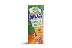 Сокосодержащий напиток абрикосовый с мякотью Meva Juice 200 мл