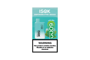 Электронные Сигареты ISOK ISBAR 6000 puffs Cool Mint