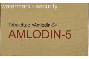 Амлодин 5 таблетки 5 мг № 30