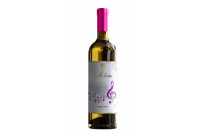 Вино виноградное натуральное розовое полусладкое MELODIA 11.0% 0.75л