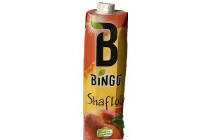 Безалкогольный напиток на растительном сырье Персик "BINGO" 0.95л