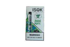 Электронные сигареты ISOK PRO LUSH ICE 2000 puffs 5% 8.00 ml