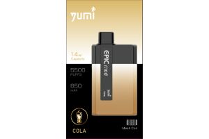 Электронная сигарета YUMI EPICMOD 5500 Cola 14 мл 50 мг