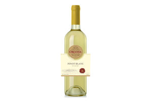 Вино виноградное натуральное белое полусладкое OREANDA Pinot Blanc 10.5% 0.75л
