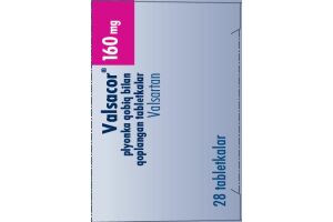 Валсакор таблетки покрытые пленочной оболочкой 160 мг № 28