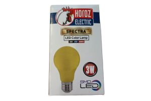 Светодиодная лампа Horoz Electric LED Color Lamp Spectra 3W E27