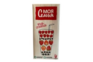 Моя семья Напиток сокосодержащий фруктово-ягодный "Ягода - Сочнягода" 1,93 л