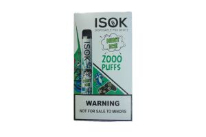 Электронные сигареты ISOK PRO MINT ICE 2000 puffs 5% 8.00 ml