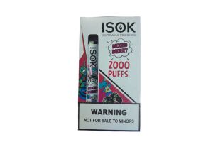 Электронные сигареты ISOK PRO MIXED BERRY 2000 puffs  5% 8.00 ml