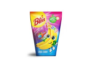 Сок яблочно-банановый восстановленный Bliss Smile 125 мл