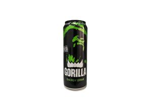 Напиток безалкогольный тонизирующий (энергетический) сильногазированный пастеризованный «GORILLA» 0.45 л