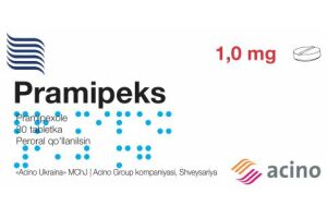 ПРАМИПЕКС таблетки 1.0 мг №30