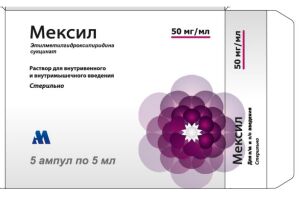 МЕКСИЛ Раствор для внутривенного и внутримышечного введения 50 мг/мл 5 мл №5